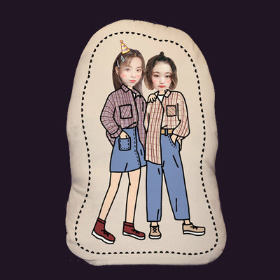 Oreiller Bestie Faces