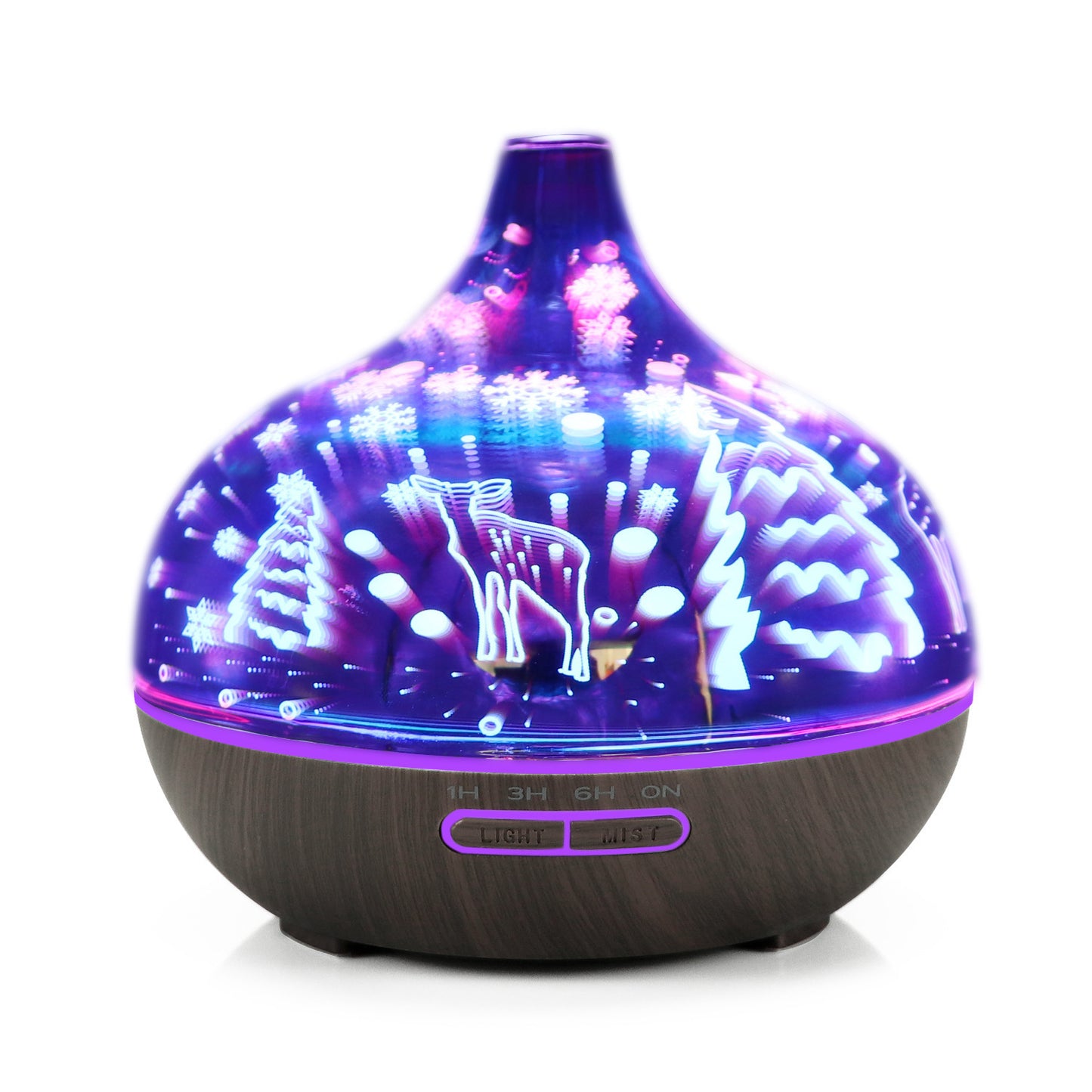 Holiday Home Classics Ultrasonic Aroma Diffuser – Seasonal Scents, Timeless Style