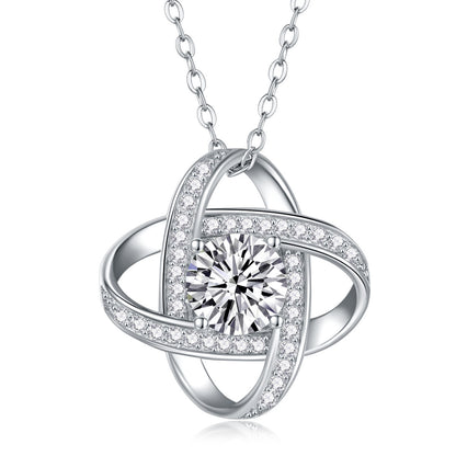 ‘Eternal Star’ Necklace – Silver or Gold with Light-Up Gift Box & Message Card