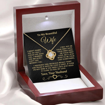 ‘Eternal Star’ Necklace – Silver or Gold with Light-Up Gift Box & Message Card