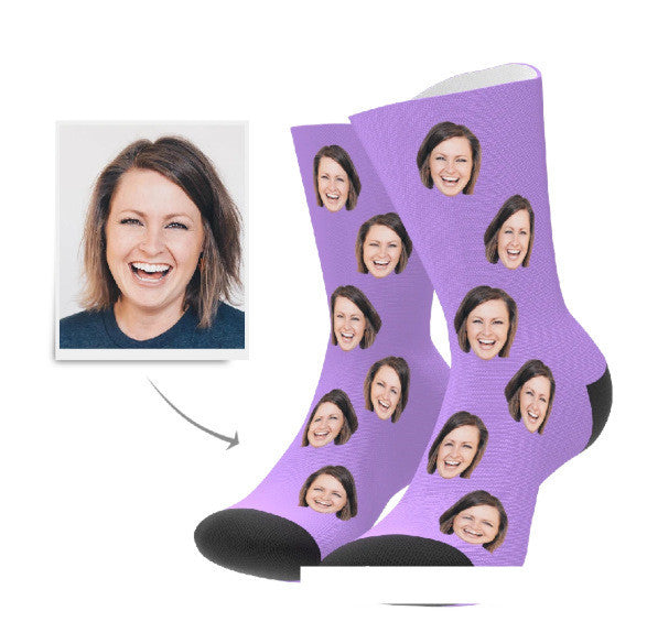 Personalisierte Socken mit Gesicht – Gemütlich, Bunt und Ganz Du