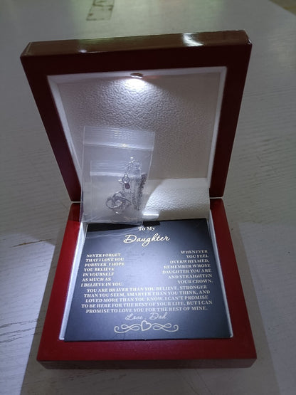 ‘Eternal Star’ Necklace – Silver or Gold with Light-Up Gift Box & Message Card