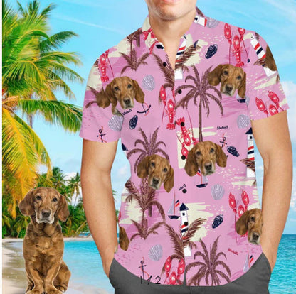 Personalisiertes Hawaii-Hemd – Ihr Foto, Ihr Insel-Gefühl